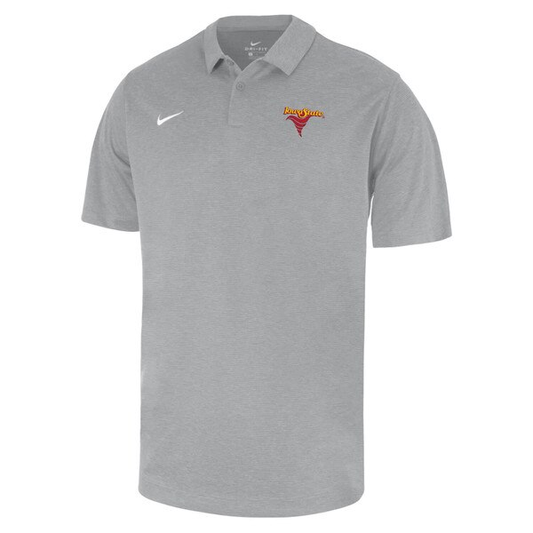 Nike Iowa State Swirl Silver Heather Polo vendor image
